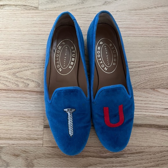 Stubbs & Wootton Screw U Slippers - 7.5 - Picture 2 of 5